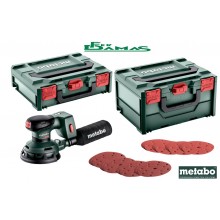 LEVIGATRICE ROTO-ORBITALE METABO 18V IN SET MOD. SXA 18 LTX 125 BL + ACCESSORI  (SOLO CORPO MACCHINA)